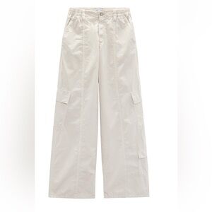 Zara low waist cargo pants
